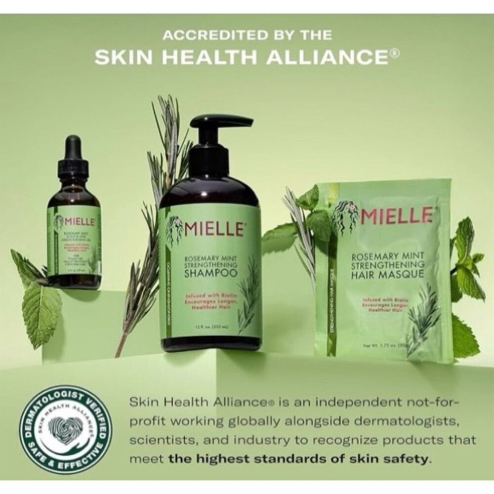 Mielle Rosemary Mint Scalp & Hair Strengthening Oil 3-Pack 2 fl oz Each - Picture 9 of 9